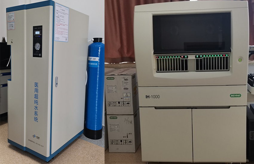 重庆检验科纯水设备安装案列